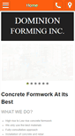 Mobile Screenshot of dominionforming.com